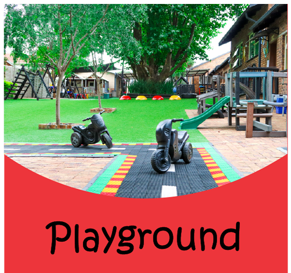 Kids playground area
